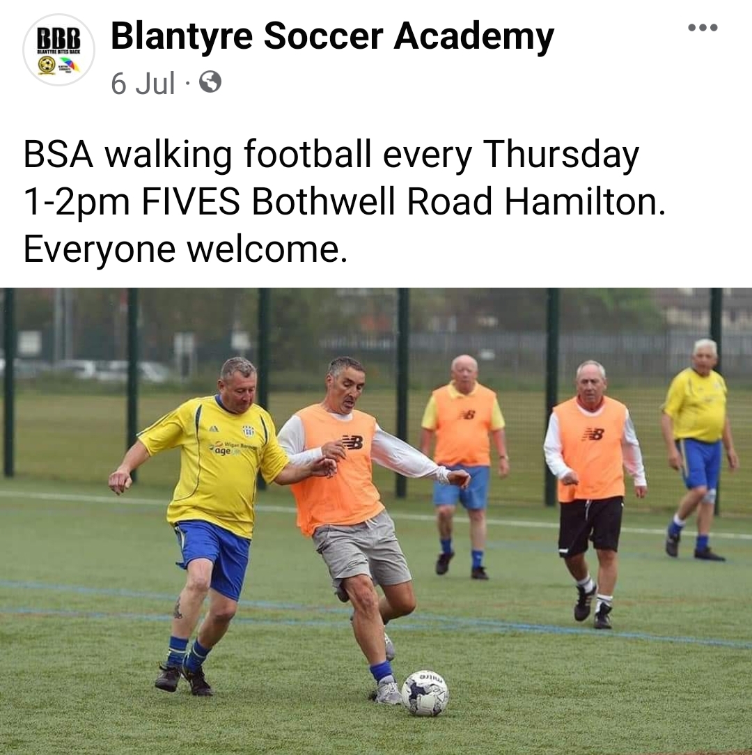 WALKING FOOTBALL – BSA