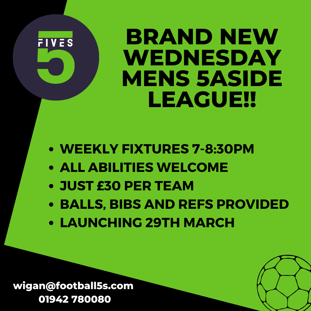 Brand New Men’s Wednesday League